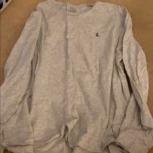 Long sleeve polo shirt